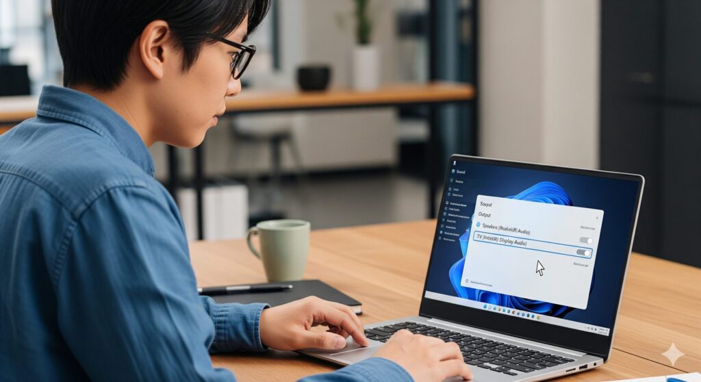 Zoomでの音声のWindows10/11のパソコン設定